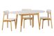 Обеденный комплект: стол Турин обновленный и стулья Корса Х 14-30 фото 1