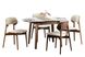 Обідній комплект: стіл Спейс Овал і стільці Корса 14-32 фото 1