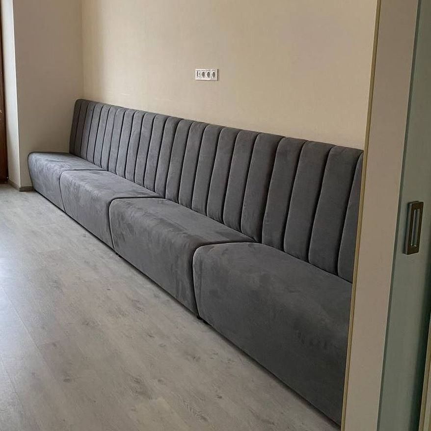 Диван Дейлі Смуга H1 100 см, задня спинка флізелін 48-157 фото