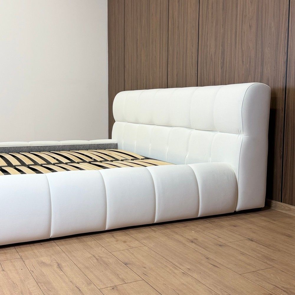 Ліжко Mellina 180х200 см з підйомним механізмом, к.т. 4 Lounge white 01-717-Lounge-white фото
