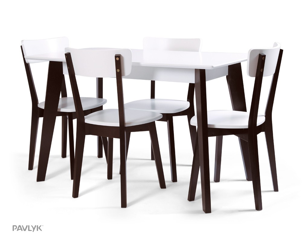 Обідній комплект: стіл Мілан і стільці Тор New Pavlyk ™