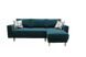Угловой диван Руди 247/108,ножки натуральный цвет дерева,ткань Spark 09(голубая),угол 7 как на фото 03-26-order фото 1