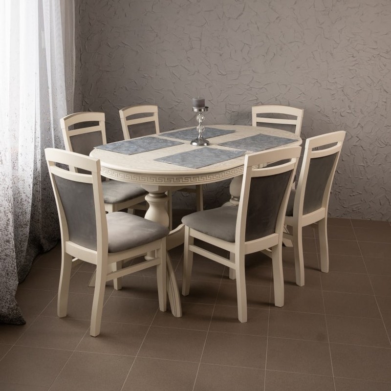 Обеденный комплект: стол Консул и стулья Сириус Mezey™ 04-54 фото