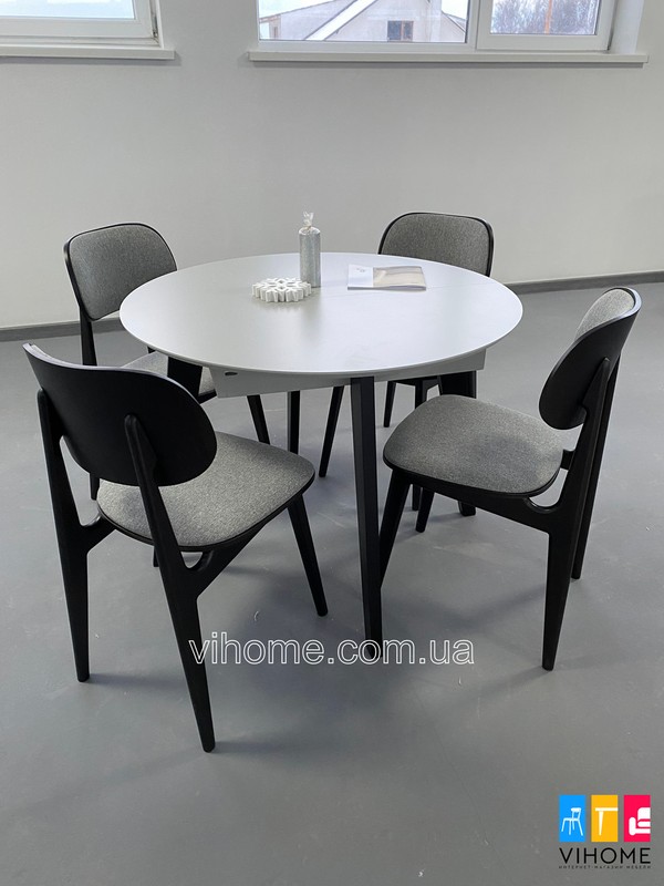 Обеденный комплект: стол Марс и стулья Лула Софт Pavlyk™