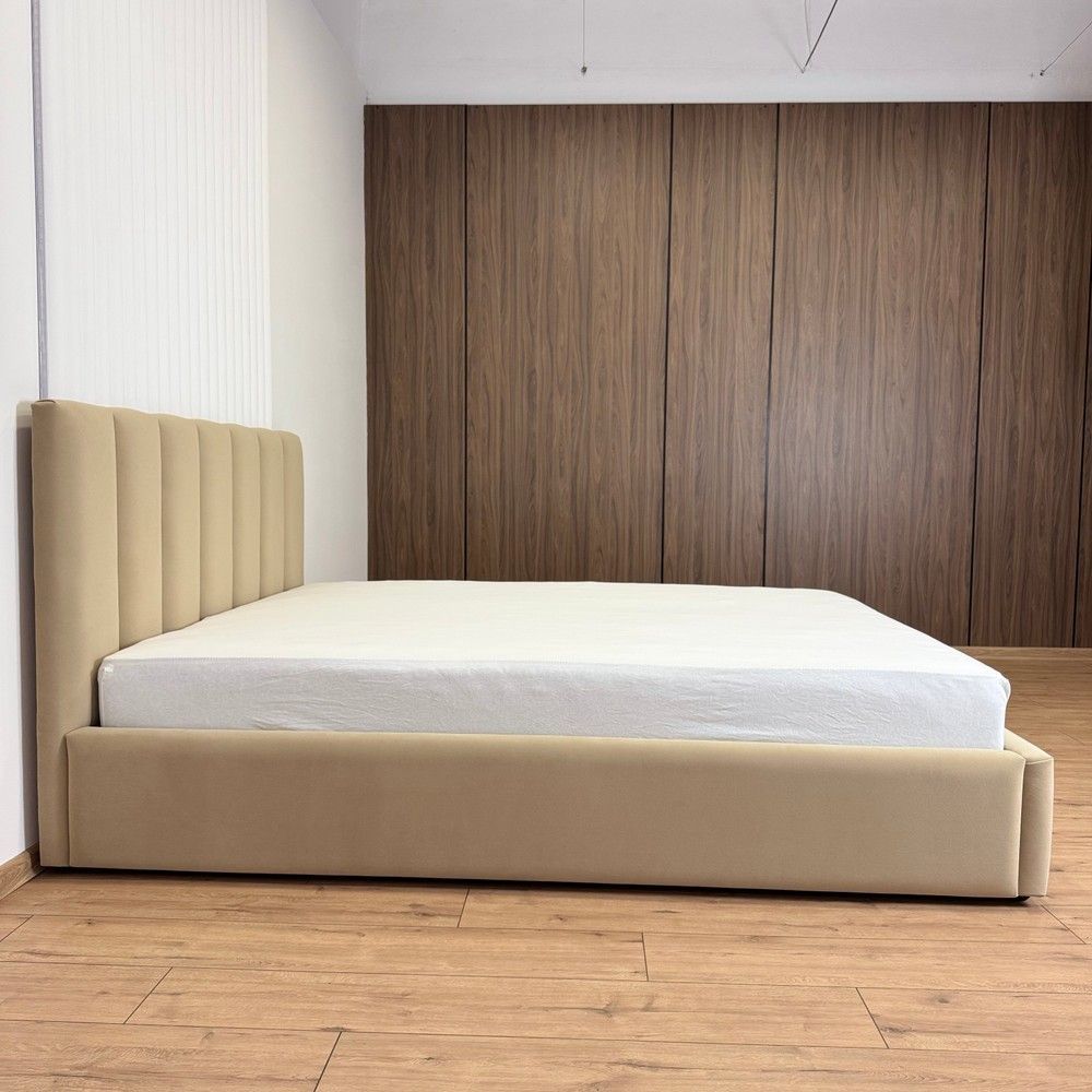 Ліжко Amira 160х200 см з підйомним механізмом, к.т. 2 Royal velvet 3 Sand  01-703-Royal-velvet-3-Sand  фото