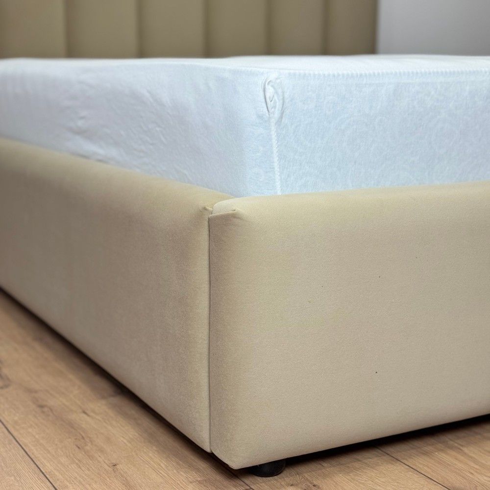 Ліжко Amira 160х200 см з підйомним механізмом, к.т. 2 Royal velvet 3 Sand  01-703-Royal-velvet-3-Sand  фото