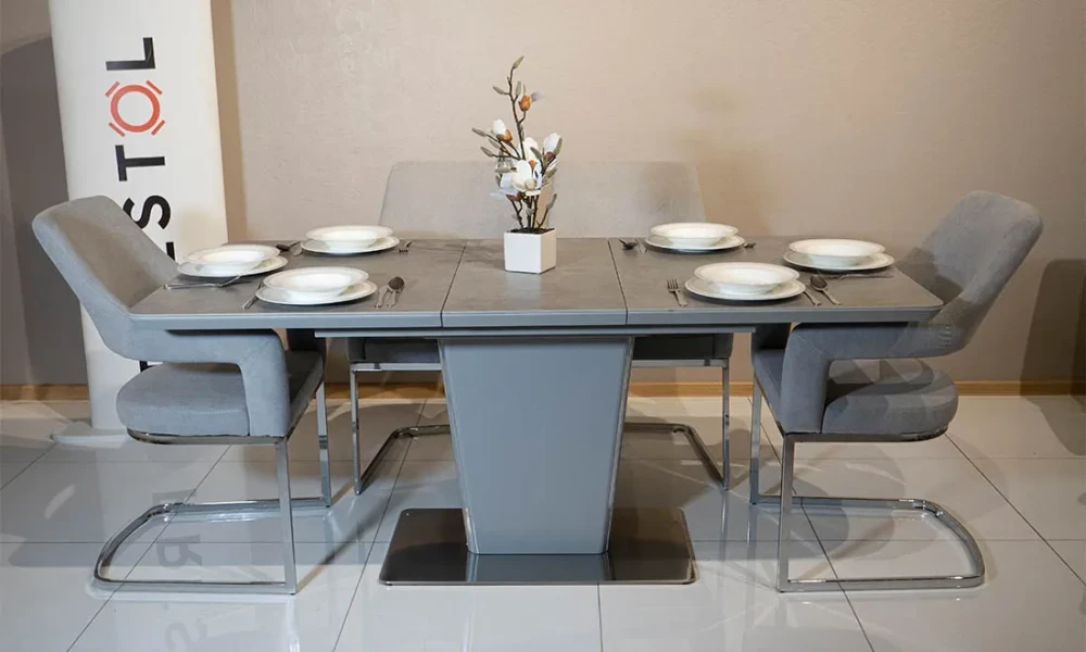 Обідній комплект: стіл Паскаль і стільці Берналь Prestol™