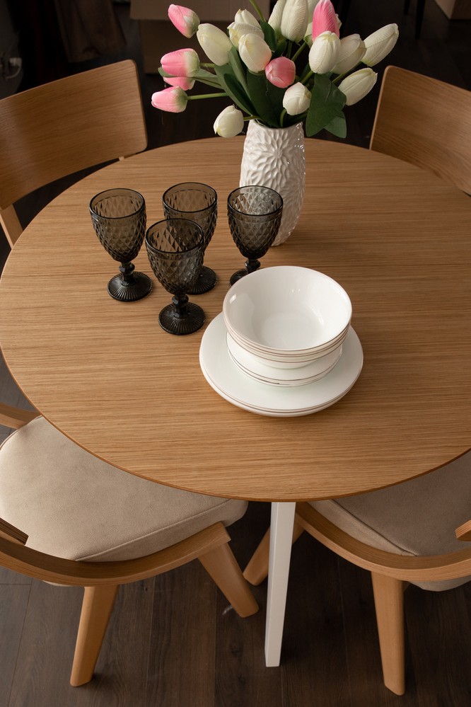Обідній комплект: стіл Марс і стільці Диран Pavlyk ™